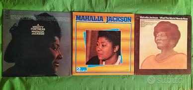 4 vinili di Mahalia Jackson lp 33 giri