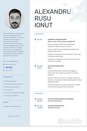 Autista o magazzinere e giardiniere