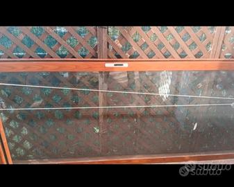 porte scorrevoli alluminio effetto legno misure 2,