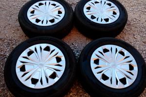 CERCHI E GOMME TERMICHE 17 ORIGINALI AUDI COD:803