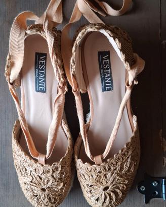 Espadrillas in rafia