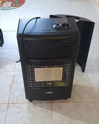 stufa a gas portatile con pannello ceramico