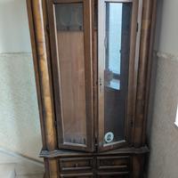 Vetrina Fuciliera in legno. 7 posti. 