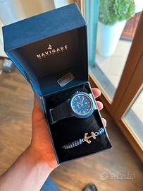 OROLOGIO NAVIGARE + BRACCIALE