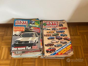 Riviste Vintage Gente Motori Anni '70/'80