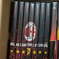 COFANETTO "MILAN CAMPIONE D'EUROPA" 7 dvd