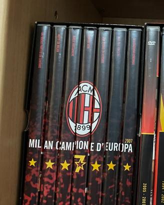 COFANETTO "MILAN CAMPIONE D'EUROPA" 7 dvd
