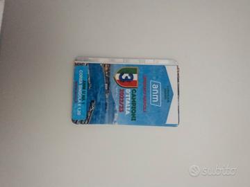Biglietto pullman scudetto napoli