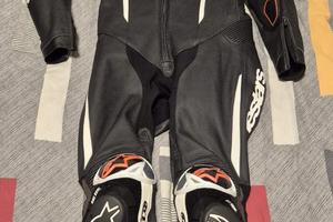 Tuta intera per moto