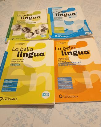 Libro italiano istituto turistico secondo (4 tomi)