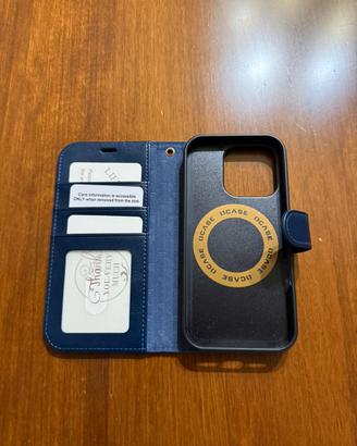 Cover Iphone 16 pro - Blu