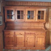 Tavernetta mobile e tavolo in abete