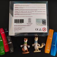 Olimpiadi 2026 mascotte Milo e Tina e 5 bracciali