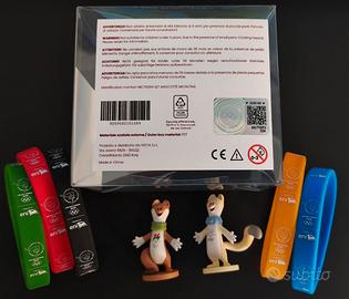 Olimpiadi 2026 mascotte Milo e Tina e 5 bracciali