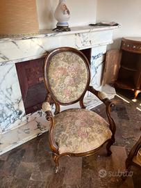 Poltroncine da salotto vintage