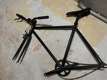 Bicicletta acciaio single speed