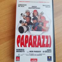 CASSETTA VHS PAPARAZZI ORIGINALE 