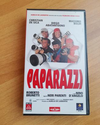 CASSETTA VHS PAPARAZZI ORIGINALE 