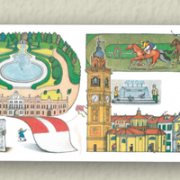 Poster Orizzontale Citta’ di Varese cm. 118x24