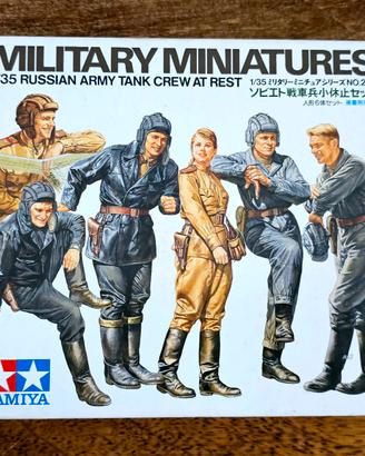 Kit Russian army tank crew 1/35 Tamiya