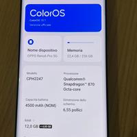 OPPO Reno6 Pro 5G 256Gb Blu
