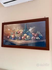 Quadro rettangolare natura morta