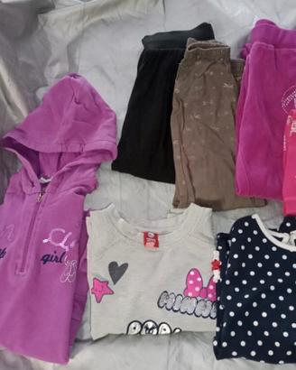 Grande lotto vestiti bambina 3 anni autunno
