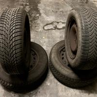 Cerchi Fiat + Gomme invernali 195/65/R15