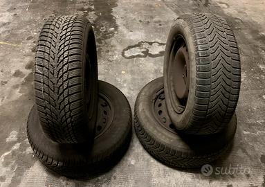 Cerchi Fiat + Gomme invernali 195/65/R15