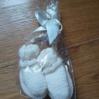 Scarpine neonato fatte a mano