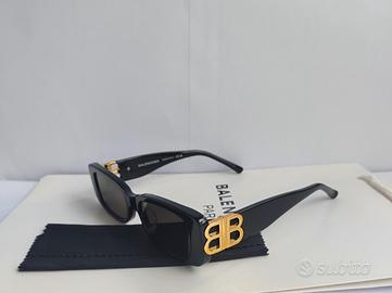 BALENCIAGA BB096S Occhiali da sole donna nero oro