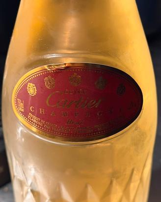 Bottiglia champagne Cartier