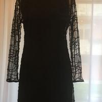 vestito lungo più spolverino