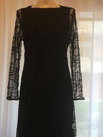 vestito lungo più spolverino