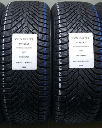 4 GOMME 225 50 17 PIRELLI A2206