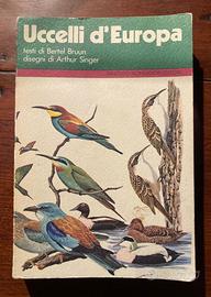 Uccelli d'Europa 1° edizione Mondadori