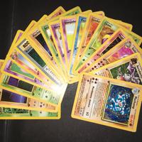 18 Carte Pokemon 1Ed
