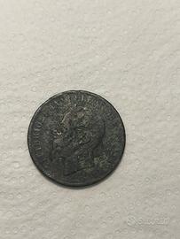 Moneta Antica 10cent Vittorio Emanuele