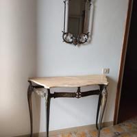 consolle con specchio