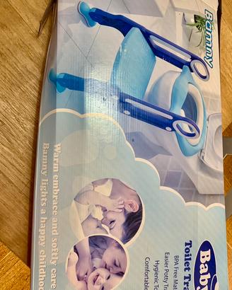 Sedile WC per bambini con scala regolabile