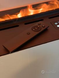 Camino elettrico a vapore 150 cm WiFi + telec