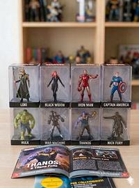 Lotto 8 Statuette Marvel Movie Nuove con Fascicolo