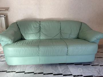 divano in pelle 175 x 80