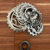 Pacco pignoni campagnolo record 10v titanium