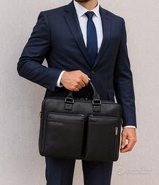 Piquadro Cartella a due manici porta PC