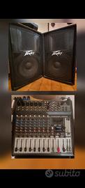 Impianto Audio completo Peavey e Behringer 

