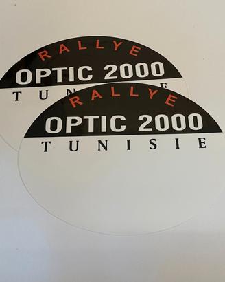 Adesivi tabelle vintage BMW Paris Dakar