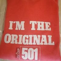 Maglia Vintage Levi's "I'm The Original 501"