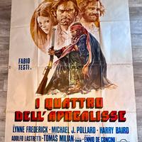 I Quattro dell’Apocalisse manifesto 4F Lucio Fulci