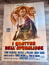 I Quattro dell’Apocalisse manifesto 4F Lucio Fulci